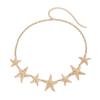 Chain Starfish Waist With Electroplated Alloy For Summer Accessory Fashion