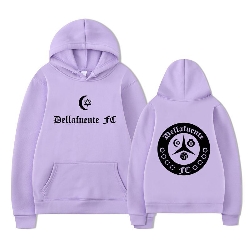Dellafuente Casual Hoodies Mens Clothes Harajuku Hop Wint
