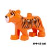 Big Size Building Blocks Animal Accessorie Compatible Duplo Rabbit Fish Bear Chicken Pig Duck Dog Cat Horse Cow Sheep Toys Gifts