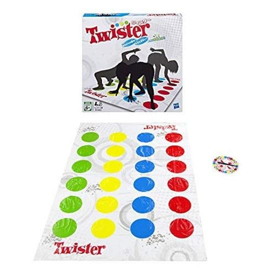 Hasbro Twister Spinners Choice Air party game children indoor activity ages 6 up 2 more players family Childrens Day gift 98831 authentic product.
