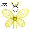 Bee Wing Costume for Kids Cute Kids, Honey Festival Costume, Princess Girls Dress Comfortable Butterfly Wings Toddlers Up Accessory