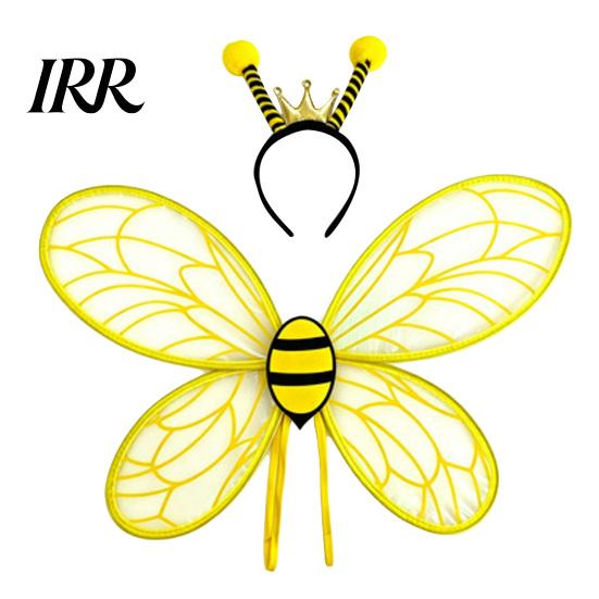 Bee Wing Costume for Kids Cute Kids, Honey Festival Costume, Princess Girls Dress Comfortable Butterfly Wings Toddlers Up Accessory