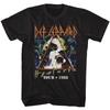 2026 British Hard Rock Band Def Leppard Graphic Print T-Shirt Women Men Loose Casual Oversized Top O-neck Cotton Solf Summer New Tee Short Sleeve