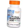 Транс Ресвератрол, Trans-Resveratrol 600, 60вегкапс (70327025)