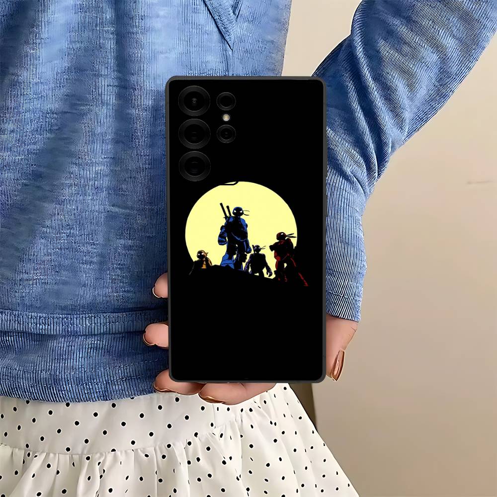 Animated N-Ninja T-Turtles TV Phone Case For Samsung S 24 Fe 25 Ultra Plus 20 Lite 21 30 22 23 24 22 Ultra 5G Fundas
