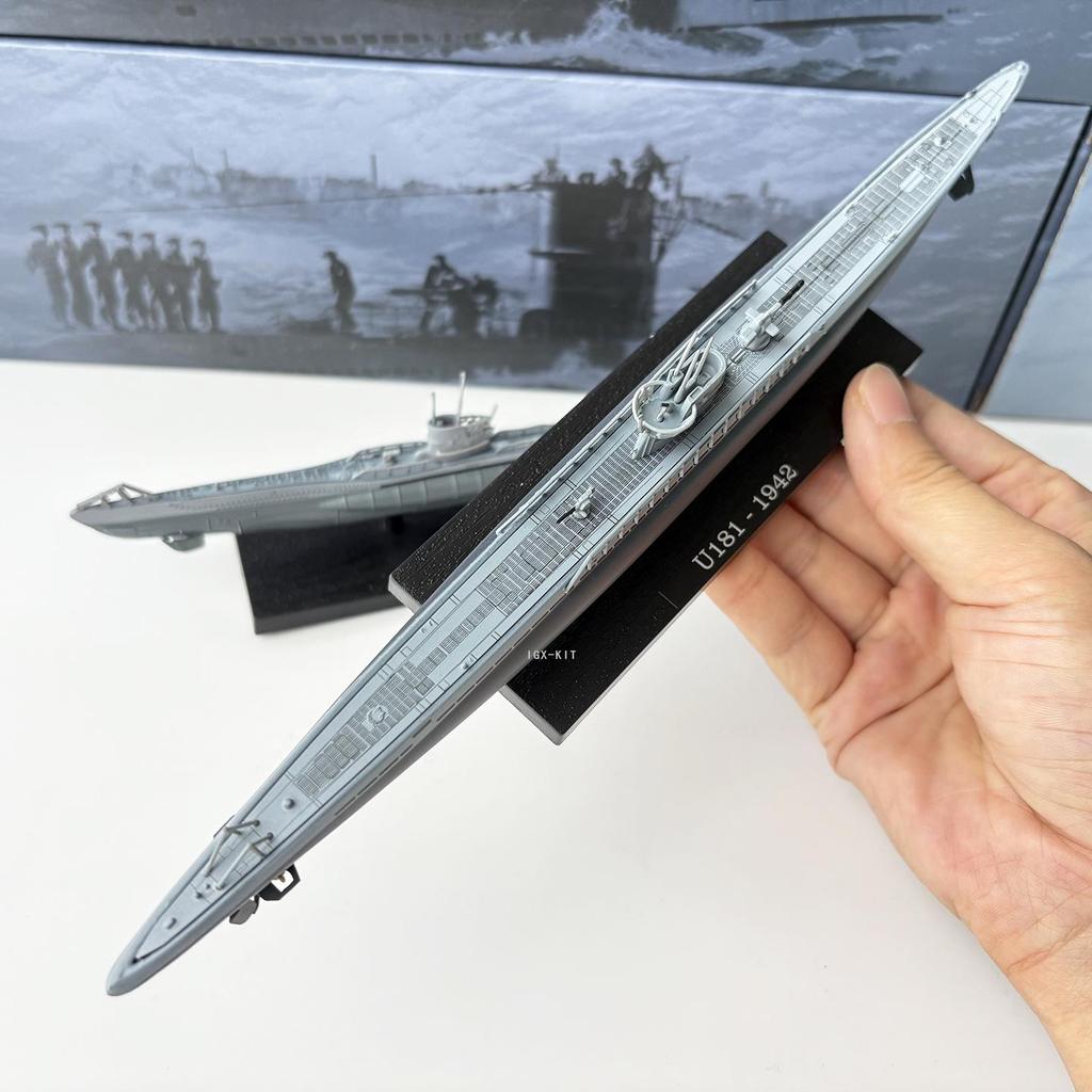 Модель подводной лодки типа U класса «Сорю» в масштабе 1/350 - Готовый декоративный элемент-орнамент из сплава