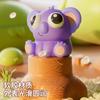 Squeeze Eye Cartoon Animal Sensory Toys Fun Novetly Fidget Stress Relief Anxiety Eyeball Bouncing Toy Gifts for Kids Adults