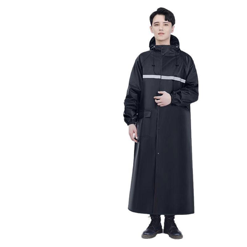 Unisex Full-Body Rainproof Motorcycle Raincoat for Adults