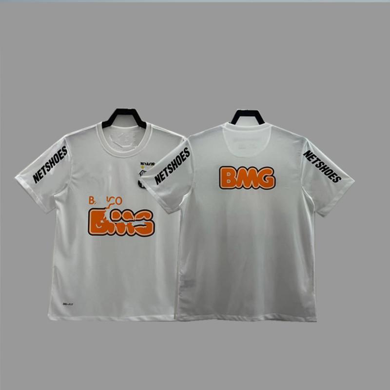 1213 Santos retro jersey football jersey classic nostalgic Neymar jersey competition jersey long short sleeve sportswear