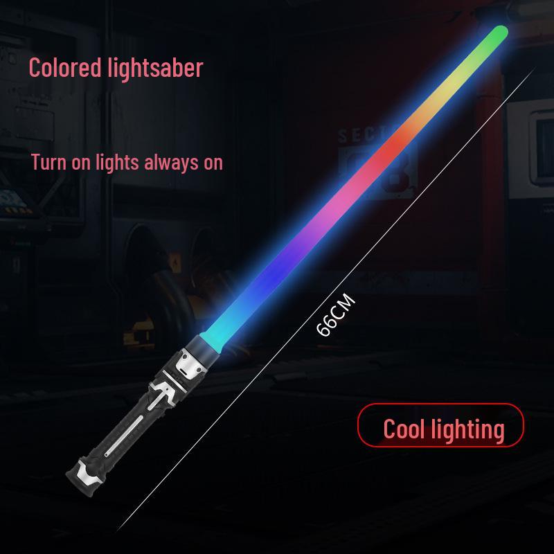Звездные войны Дуэль на светящихся палочках: Фантастический игрушечный световой меч для детей