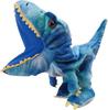 Ludus Felix Hand Puppet [Domestically Tested] Puppet Show Glove Puppet Ventriloquism Plush Toy (Blue Dinosaur)
