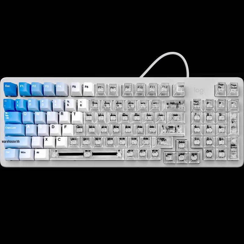 Logitech Проводная настраиваемая механическая клавиатура Lingyan K848