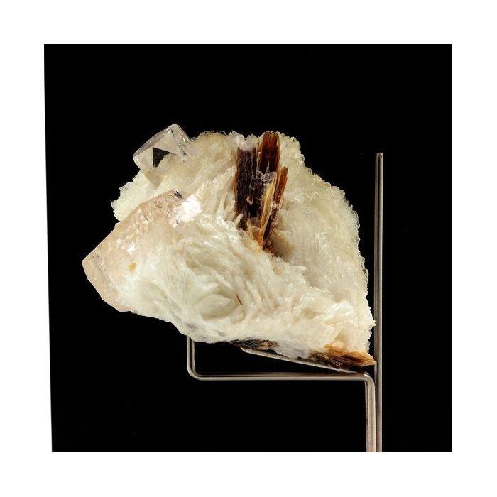 Pierres et Minéraux. Topaze + Cleavelandite. 810.5 ct. Pakistan.