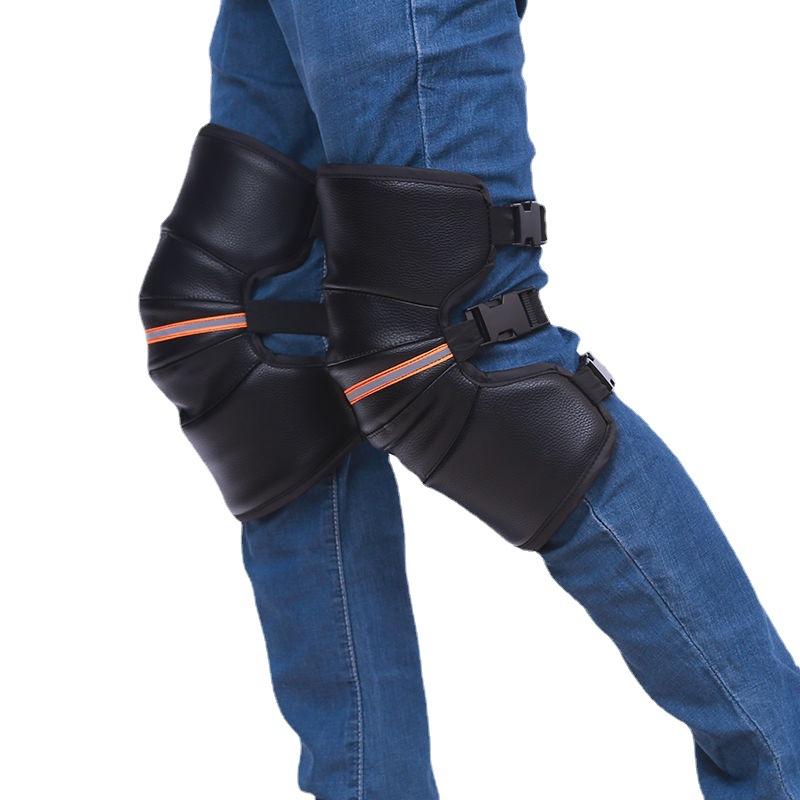 Зимние теплые наколенники Электромобиль Мотоцикл Езда Средние и короткие наколенники Мужские и женские Ветрозащитные Водонепроницаемые Копать Кордицепс Холод