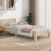 VidaXL Bed Frames Solid Wood 90x190 Cm Single 810460