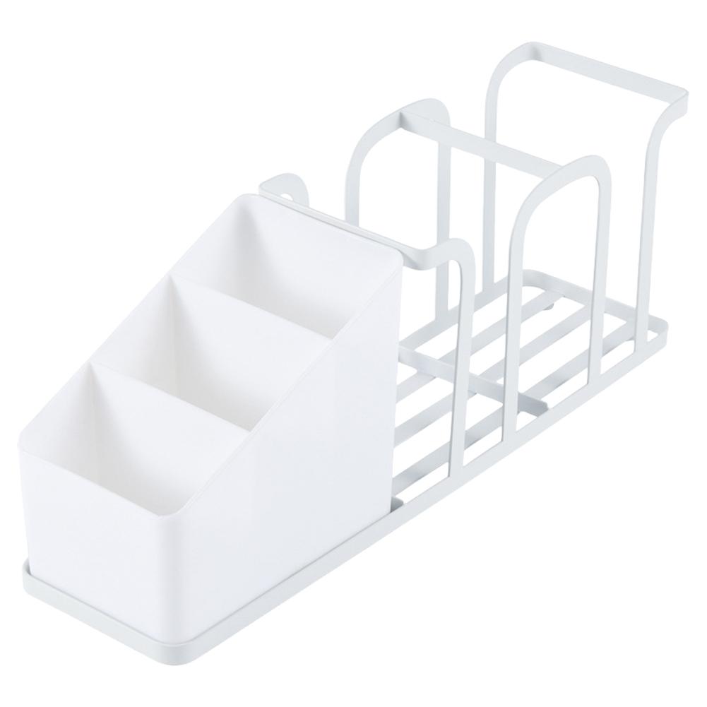Coffee Tea Condiment Accessories Holder Multifunction Disposable Coffee Cup Holder Organizer for Kitchen Office Break Room