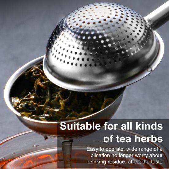 Чайник из нержавеющей стали, легко чистится, заварник для чая, мелкое сверление отверстий, эффективная фильтрация, ситечко для чая