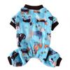 Dog Four-legged Clothes Soft Warm Pet Pajamas Winter Homewear Small Medium Dogs