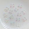 30 шт. 9*11 мм прозрачные 3D стразы из смолы Фестиваль бабочек AB Аврора ручная работа DIY художественное украшение