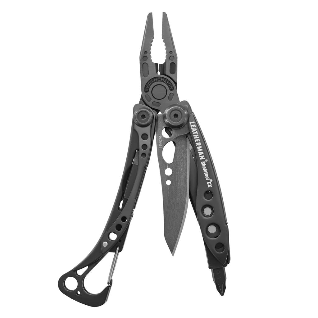 LEATHERMAN SKELETOOL CX 7-Function Multi-Tool Stainless Pliers Blade Lightweight Compact EDC 25-Year Warranty