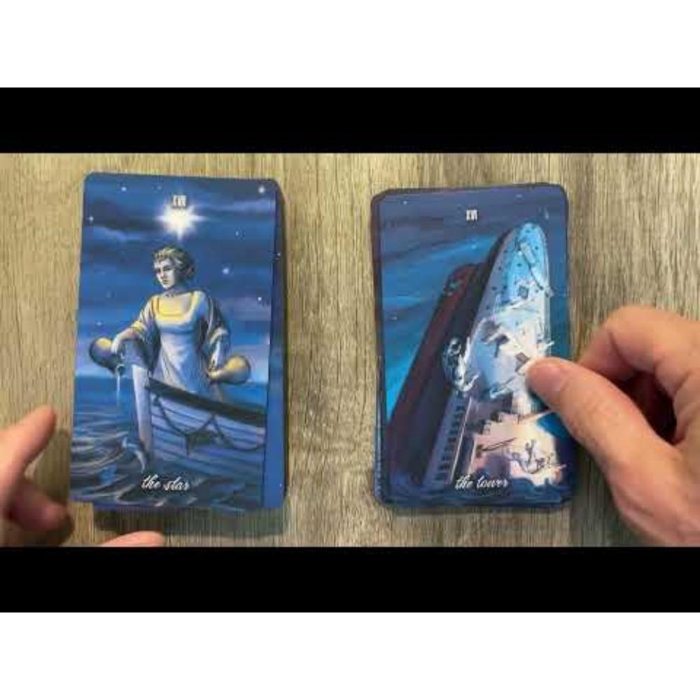 Титаник Risen Spirits Таро 78 карт колода гадания карты 12*7 см