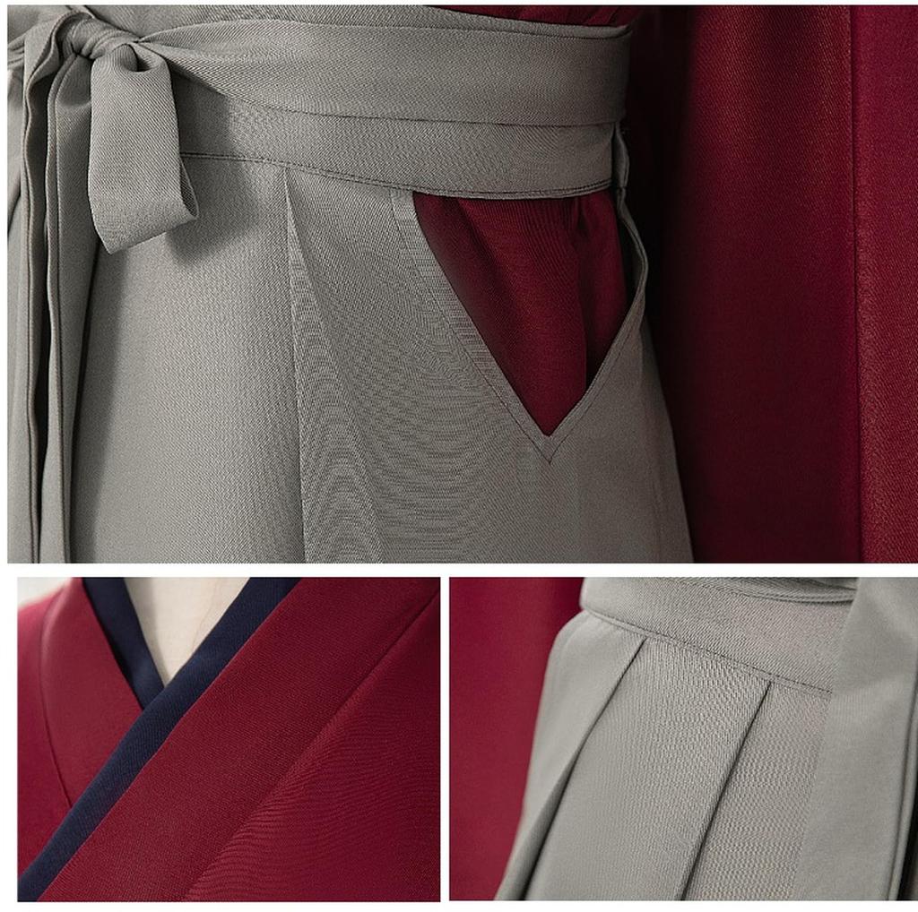SparkleRomance Samurai Cosplay Kimono Kendo Set Unisex Warrior Costume