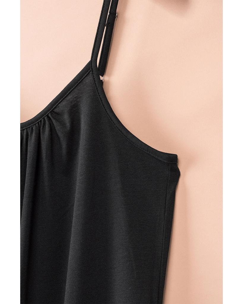 Azura Exchange Комбинезон с широкими штанинами и карманами на тонких бретельках