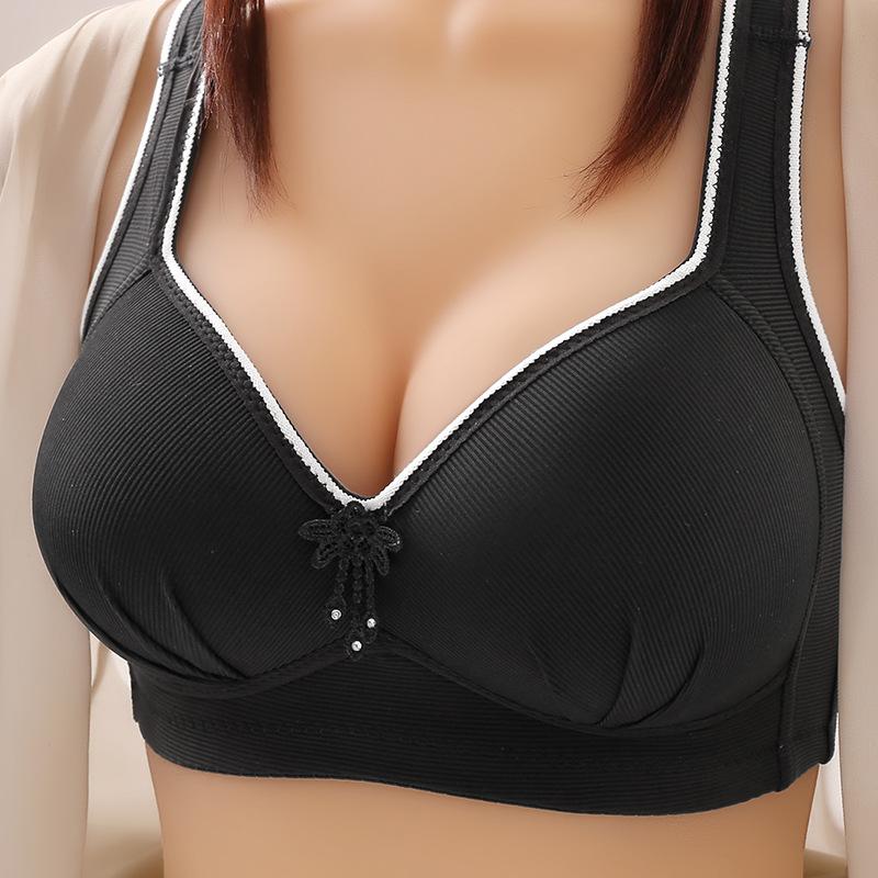 New Arrival Plus Size Wireless Bra - Lightweight Comfortable Breathable Design with Lift & Support, Side Control and Flattering Backline for Women