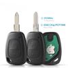 433 МГц 2 кнопки автомобильный дистанционный ключ для Renault CLIO SCENIC KANGOO PCF7946 ID46 чип дистанционный ключ автомобильный брелок чехол NE73 VAC102 лезвие