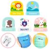Cartoon Schoolbag Waterproof Books Labeling Kid Clothing Children Name Stamp
