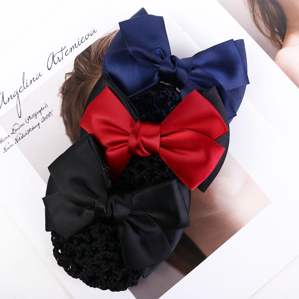 Clip Hairgrips Hair Accessories Women Barrette Net Bun Crochet Net Bun Hair Cover Net Bun Snood