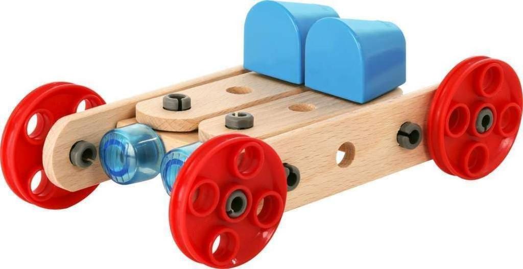 BRIO Builder Стартовый набор 34586, Возраст 3+ [49 деталей] [Игрушка, Деревянная игрушка, Строительные блоки, Игра в плотника, Ролевая игра, Подарок] (День рожденияРождество)]
