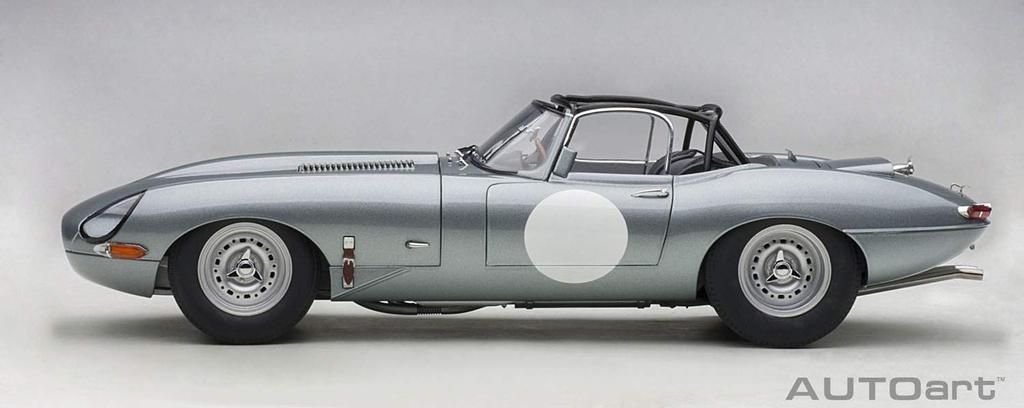 AUTOart Jaguar Lightweight E Type Silver Готовый продукт 1/18