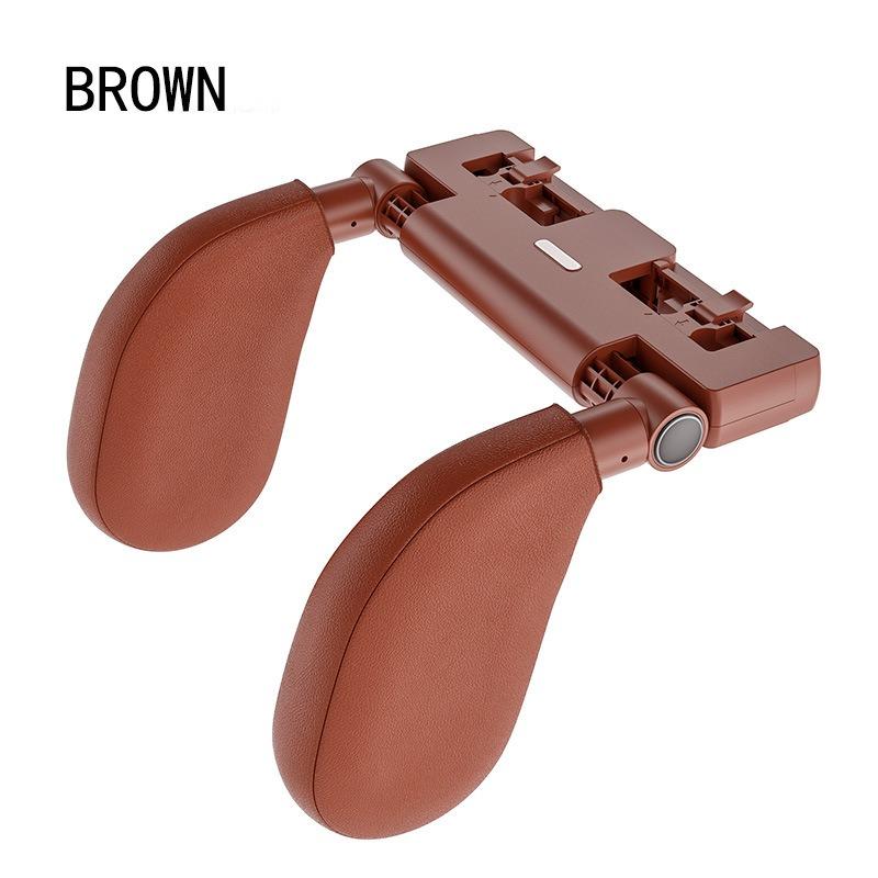 Регулируемая подушка для головы автомобиля, креативные аксессуары для салона автомобиля, боковая детская дорожная подушка для сна, U-образная хлопковая подушка для шеи с эффектом памяти