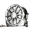 Laser Engraved Markings Keychain Tape Measure 2M Stainless Steel Tape  Hardware Accessories