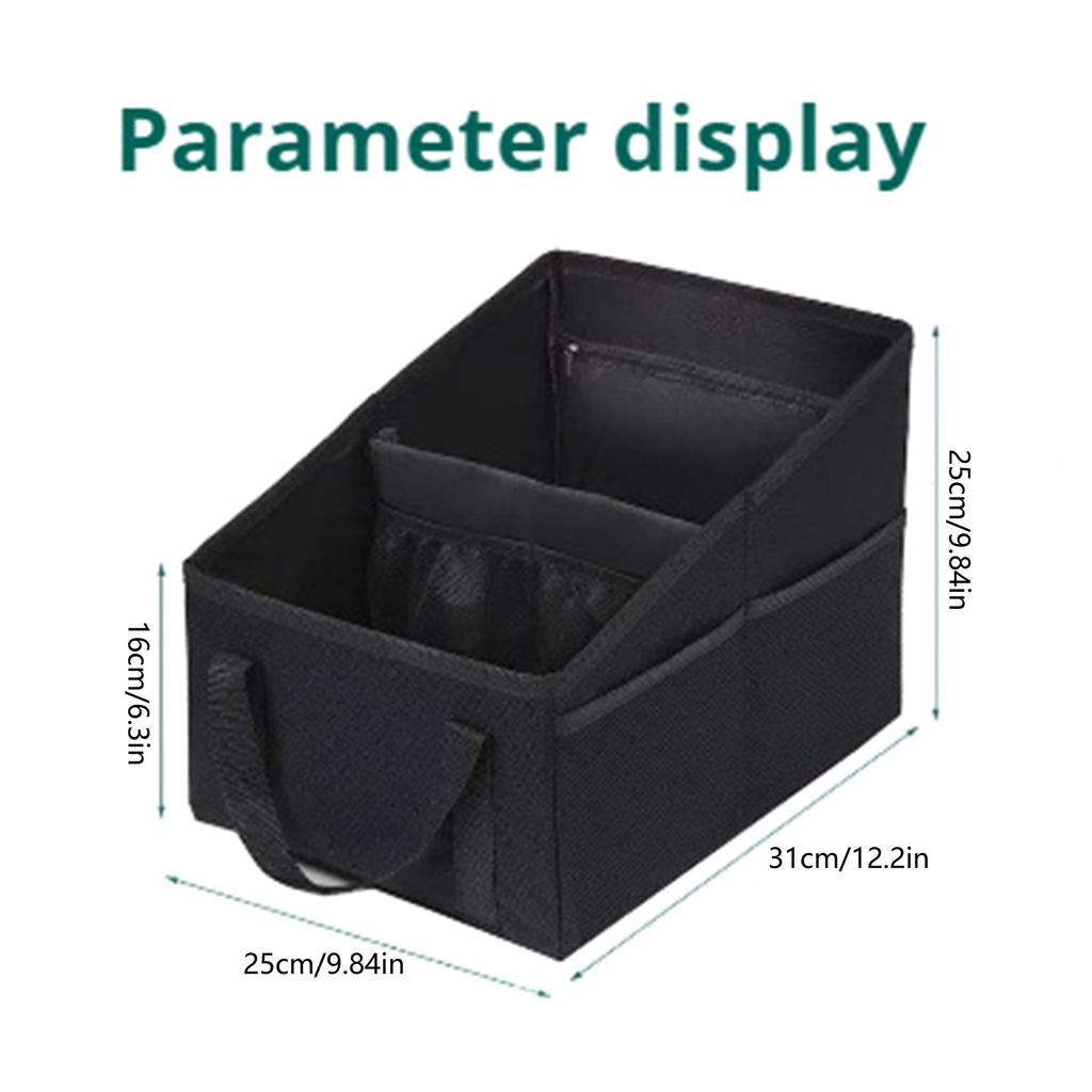 Простое в установке решение для хранения в автомобиле Органайзеры большой вместимости для повседневных поездок Эффективное использование пространства