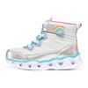 Skechers Износостойкие и ударопрочные детские повседневные кроссовки Серебристые Подростки 302668L-SMLT