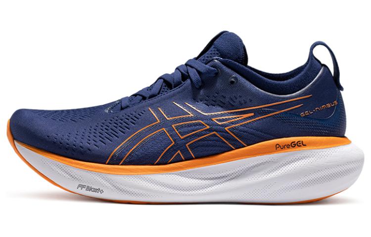 Asics Гель Nimbus 25 Deep Ocean Bright Orange 1011B547-403
