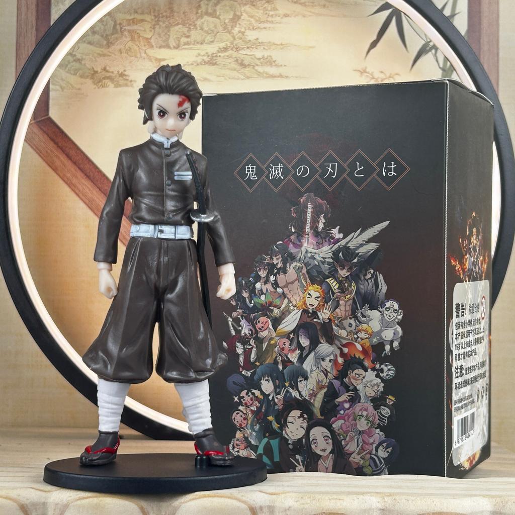 Аниме Фигурка Фигурки Клинок Рассекающий Демонов Kimetsu No Yaiba Кукла Танджиро Незуко Зеницу Фигурка Иносуке Воин Фигурка Действия Модель Игрушки