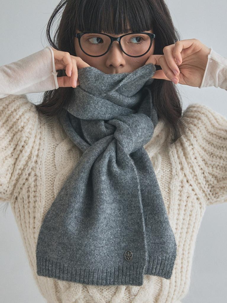 [SDW] Wool Blend Muffler HPAAMEFV02