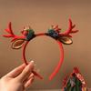 Рождественские украшения Рога обруч для волос обруч для волос из оленьих рогов рождественская повязка на голову для мужчин