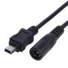 Мини USB-кабель питания 5 В 3 А, разъем DC 5.5 x 2.1 мм для зарядки динамика, MP3, MP4