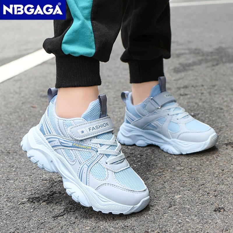 Новая детская дышащая повседневная обувь для мальчиков, легкие кроссовки для детей для школы, ходьбы и бега, нескользящая спортивная обувь