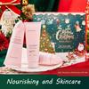 Увлажняющий рождественский подарочный набор Wild Strawberry Крем для рук Лосьон для тела Очищающее средство для лица Комбинированные корейские наборы по уходу за кожей Продукты