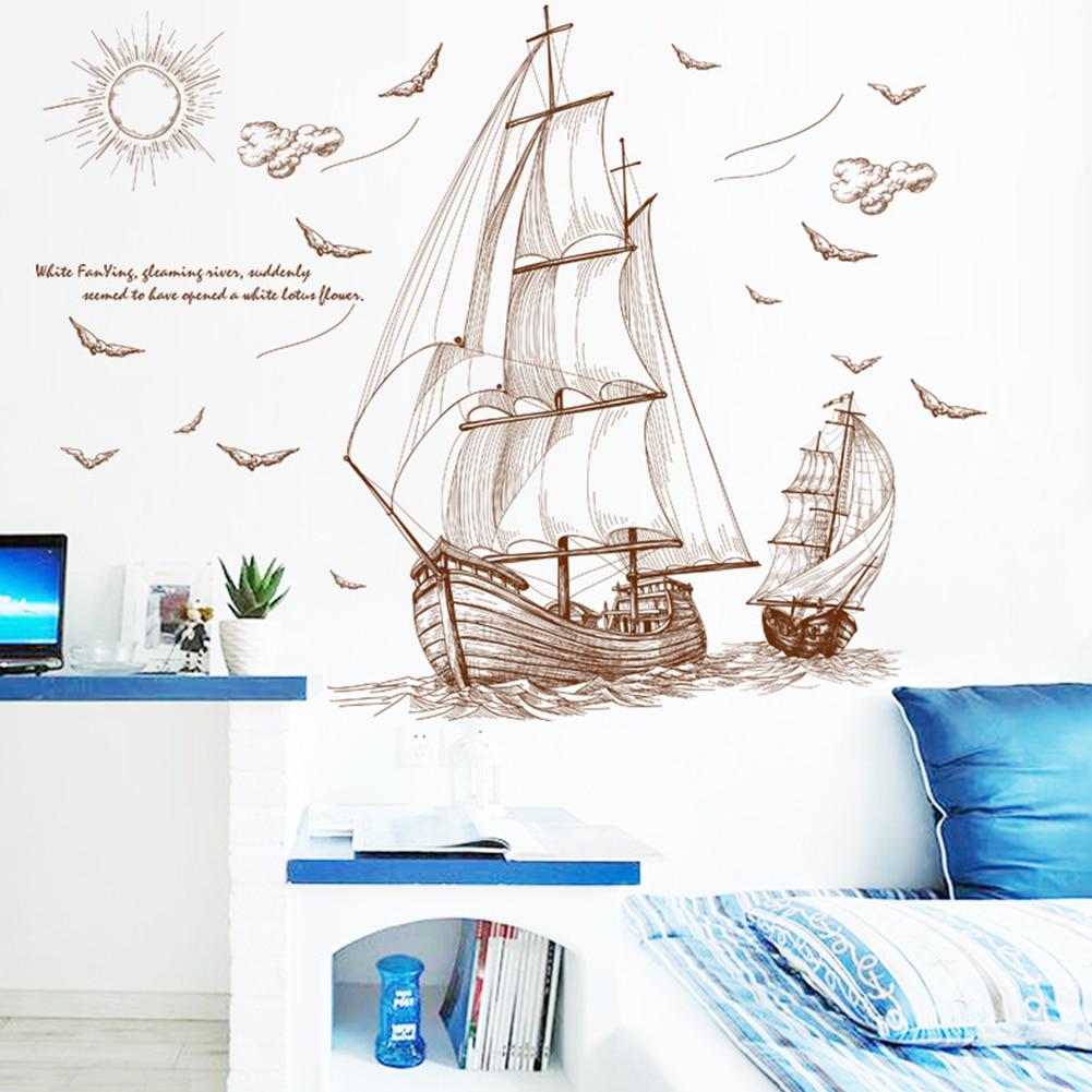 Водонепроницаемая наклейка для декора стен