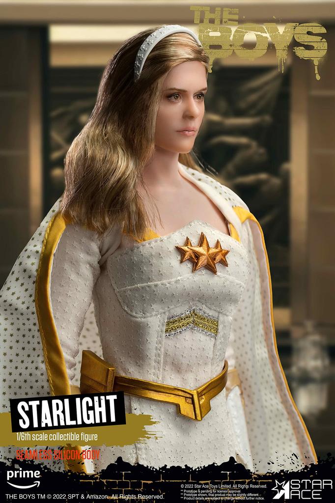 Star Ace Toys THE BOYS Фигурка Starlight Коллекционная Подвижная Фигурка, Масштаб 1/6, Раскрашенная,