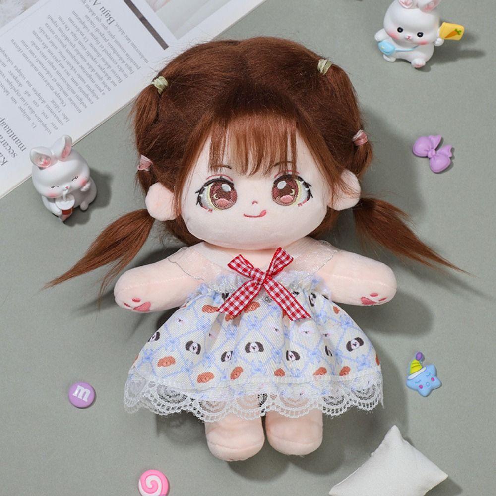 Аксессуары Платье принцессы Милые модные платья Юбка 20 см Хлопковая кукла/Куклы идолов EXO