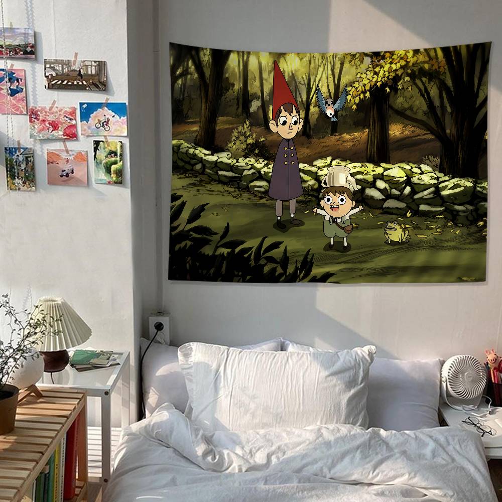 Cartoon OOver the GGarden WWall Colorful Tapestry Wall Hanging Bohemian Wall Tapestries Mandala Wall Art Decor