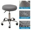 Waterproof Round Stool Chair Cover Jacquard Elastic Lifting Footstool Cover 360 Degree All Inclusive Bar Seat Cushion Cover 1pc