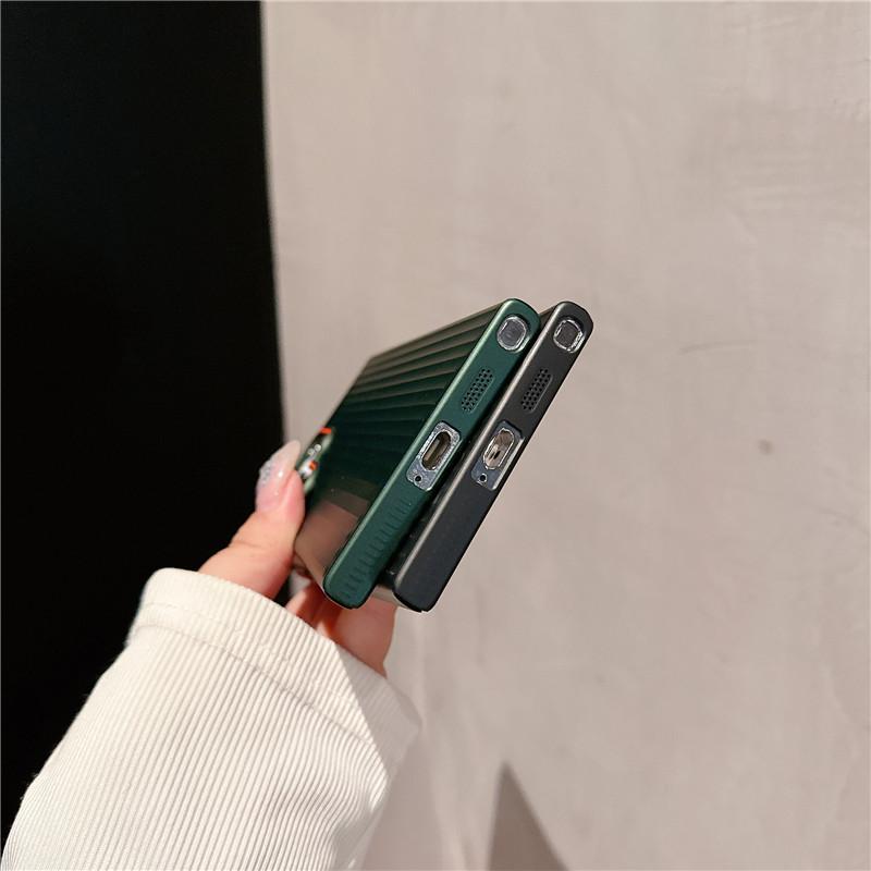 Для Samsung Galaxy S24 S23 S22 Plus Ультрарифленое зернистое покрытие Металлическая краска Противоударный противоскользящий чехол для задней крышки из ПК с защитой от отпечатков пальцев